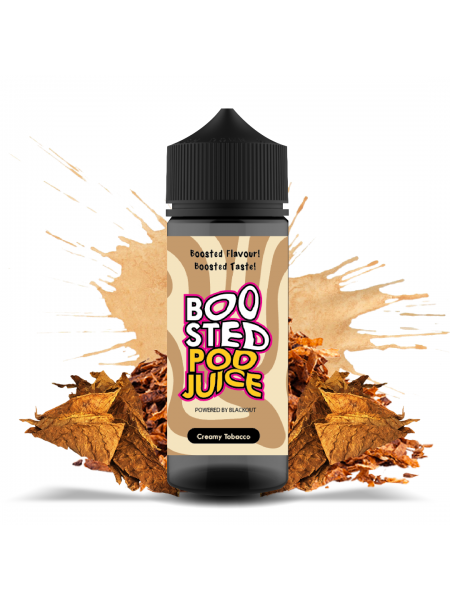 Blackout Boosted Pod Juice Creamy Tobacco Flavorshot 120ml