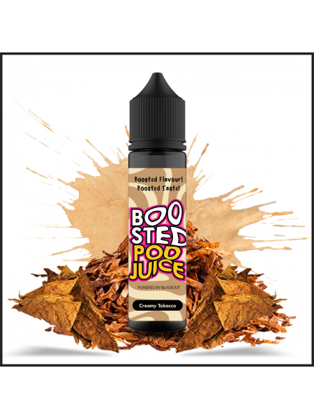 Blackout Boosted Pod Juice Creamy Tobacco Flavorshot 60ml