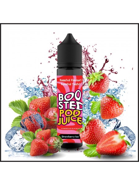Blackout Boosted Pod Juice Strawberry Ice Flavorshot 60ml