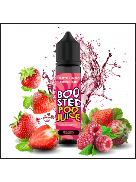 Blackout Boosted Pod Juice Strawberry Raspberry Flavorshot 60ml
