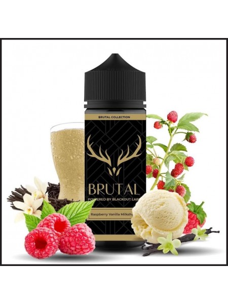 BLACKOUT Flavorshot Brutal Raspberry Vanilla Milkshake 120ml
