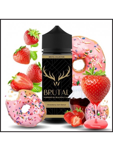 BLACKOUT Flavorshot Brutal Strawberry Jam Donut 120ml