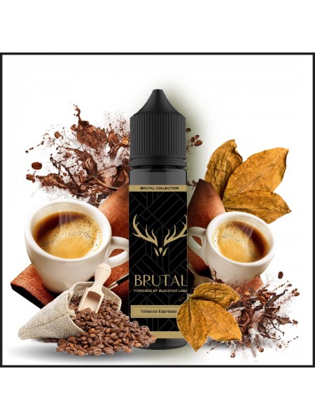 BLACKOUT Flavorshot Brutal Tobacco Espresso 60ml
