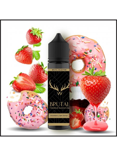 BLACKOUT Flavorshot Brutal Strawberry Jam Donut 60ml