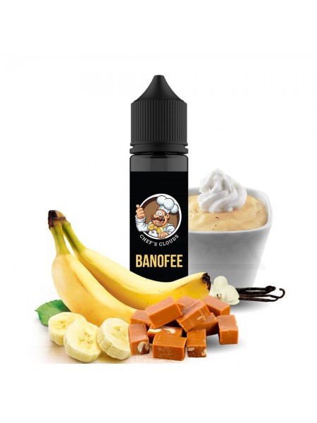 BLACKOUT Chef's Clouds Flavor Shot Banoffee 60ml