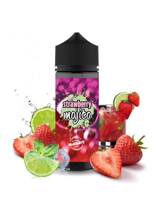 BLACKOUT Flavor Shot Strawberry Mojito 120ml