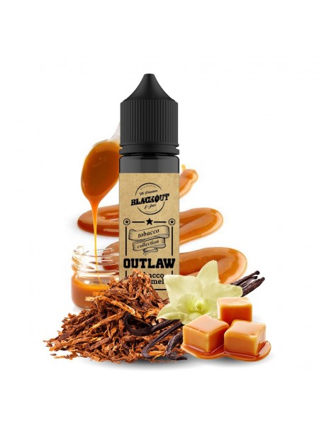 BLACKOUT Outlaw Flavor Shot Tobacco Caramel 60ml