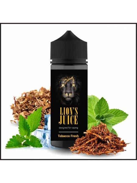 Lion's Juice Shot Tobacco Fresh 100ml Lion's Juice Shot Tobacco Fresh 100ml