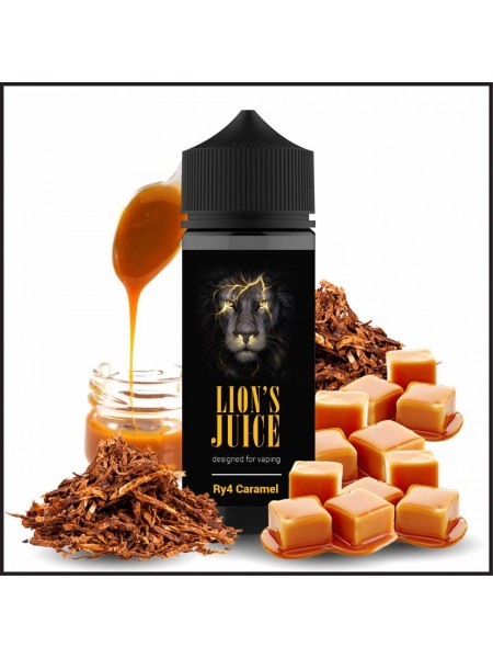 Lion's Juice Shot RY4 Caramel 100ml Lion's Juice Shot RY4 Caramel 100ml
