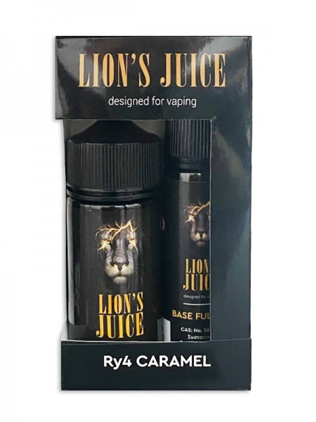 Lion's Juice Shot RY4 Caramel 100ml