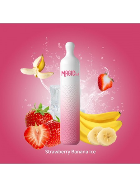 Magic bar Q 600puffs strawberry banana ice