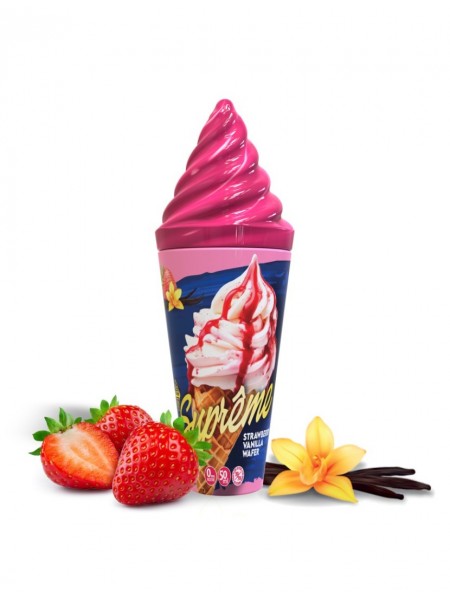 Vape Maker Flavorshot Strawberry Vanilla E-Cone 100ml