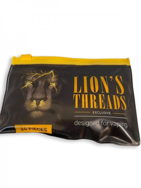 Lion's Threads Έτοιμα Οργανικά Βαμβάκια για Άτμισμα, 20τμχ